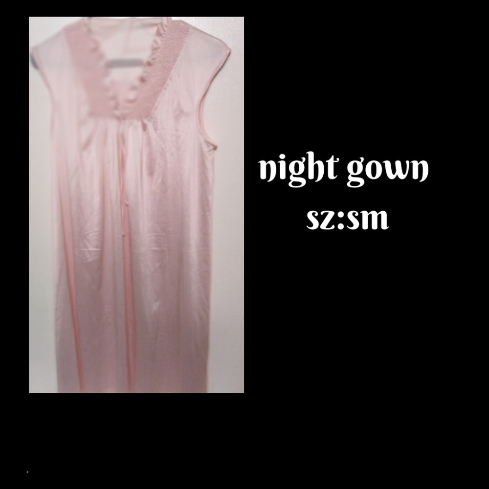 Womans silk night gown.